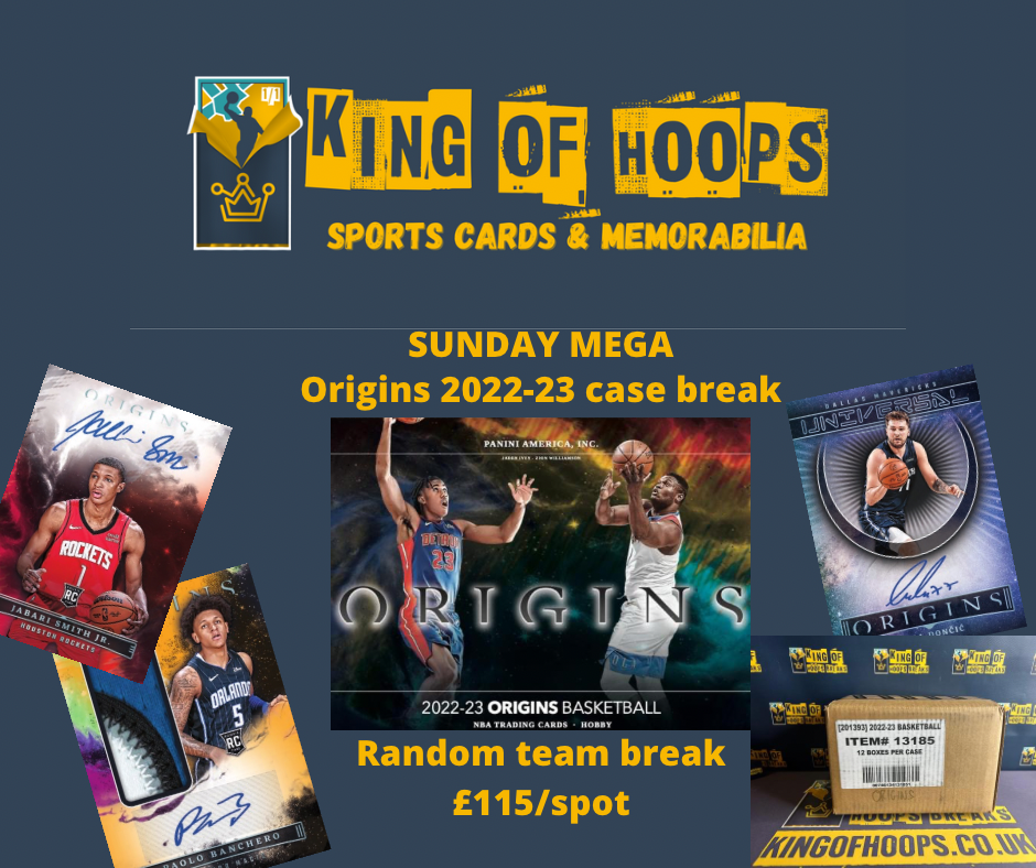 Basketball Break 1368 Origins 202223 case break random team break
