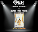 Gem Collection X Slabs Mags Packs - Basketball - TRIPLE THREAT - July edition