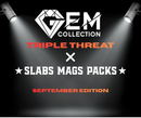 Gem Collection X Slabs Mags Packs - Basketball - TRIPLE THREAT - September edition