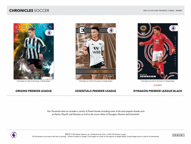 2022/23 Panini Chronicles Soccer Hobby Box