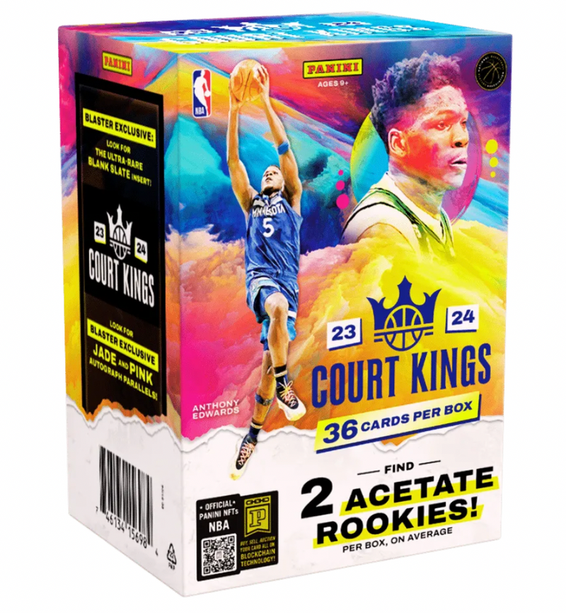 2023/24 Panini Court Kings Basketball NBA International Blaster Box