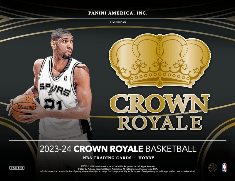 2023/24 Panini Crown Royale Basketball NBA Hobby Box