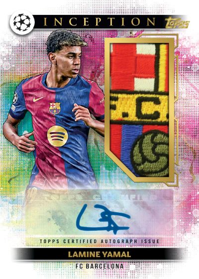 Signal Crest From Inception 2024-25 Topps UEFA Club Competitions Inception Soccer Hobby Box