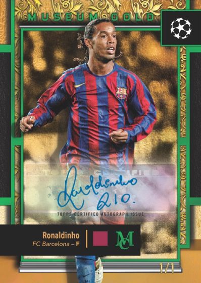 2024-25 Topps UEFA Club Competitions Museum Collection Soccer Hobby Bo
