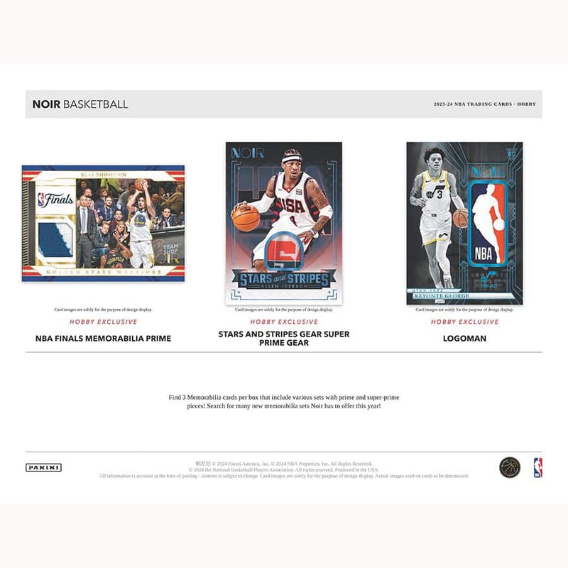 2023-24 Panini Noir Basketball Hobby Box