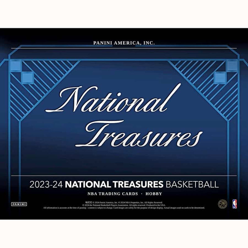 2023/24 Panini National Treasures Basketball Hobby Box