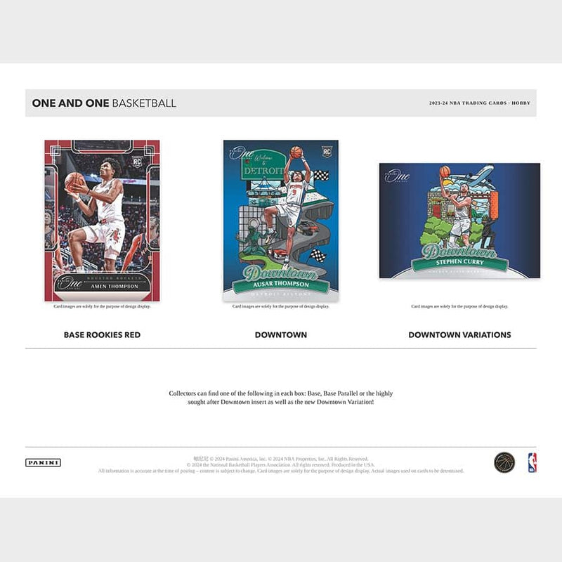 2023/24 Panini One and One Basketball Hobby Box