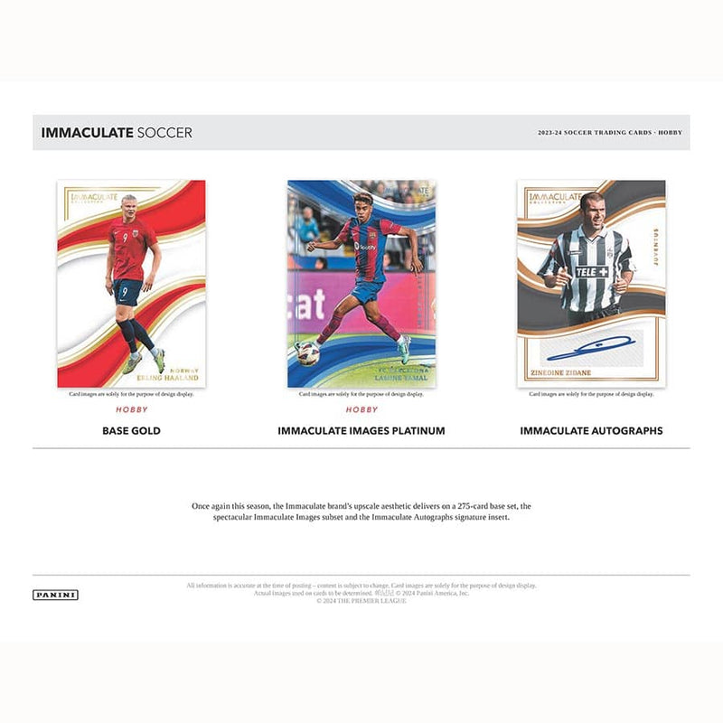 2023/24 Panini Immaculate Soccer Hobby Box