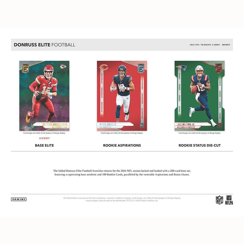 2024 Panini Donruss Elite Football Hobby Box