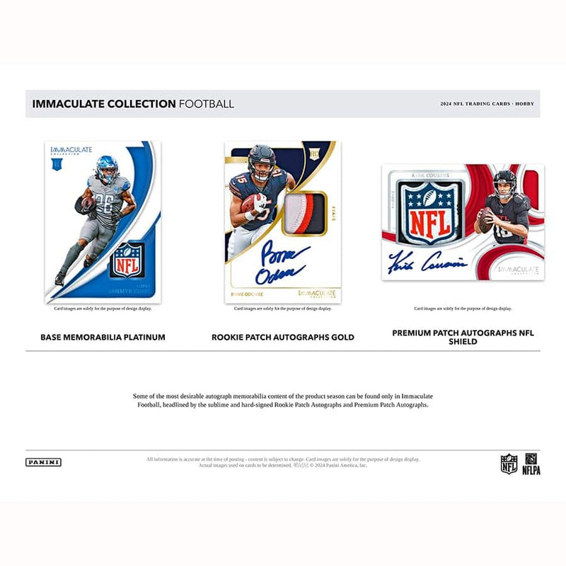 2024 Panini IMMACULATE Football Hobby Box