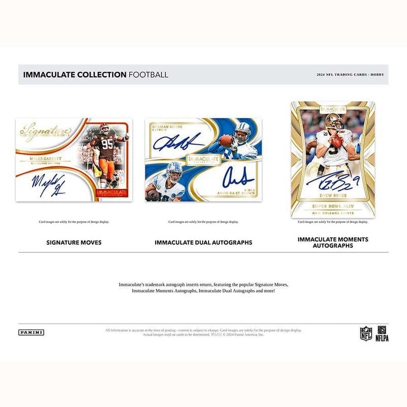 2024 Panini IMMACULATE Football Hobby Box