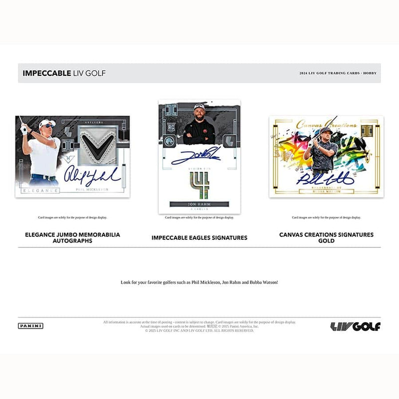 2024 Impeccable LIV Golf Hobby Box