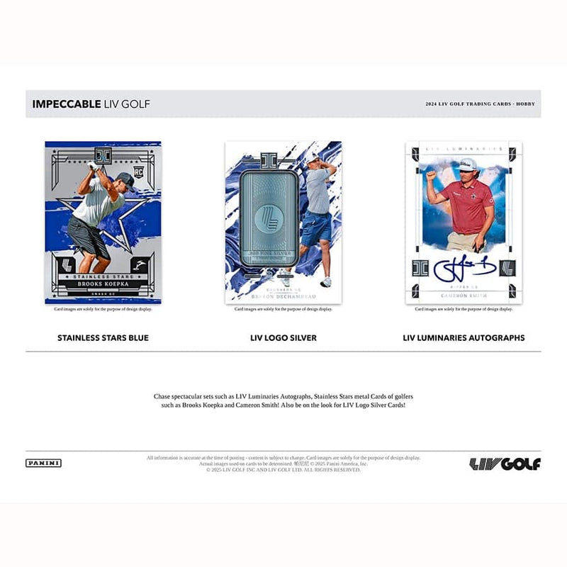 2024 Impeccable LIV Golf Hobby Box