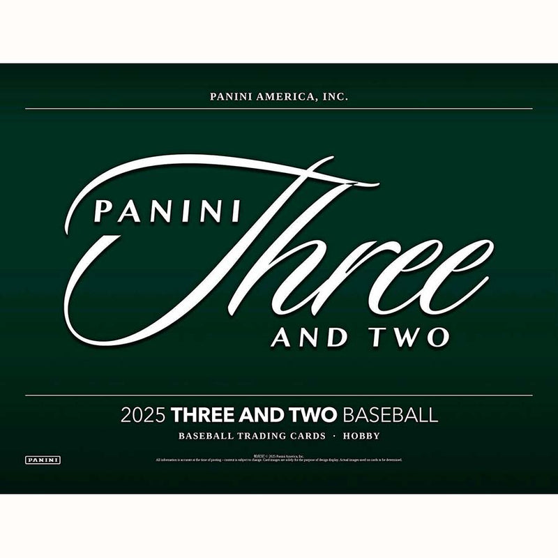 Three and Two Baseball 2025 Hobby Box