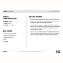 2025 Panini Black Football Hobby Box