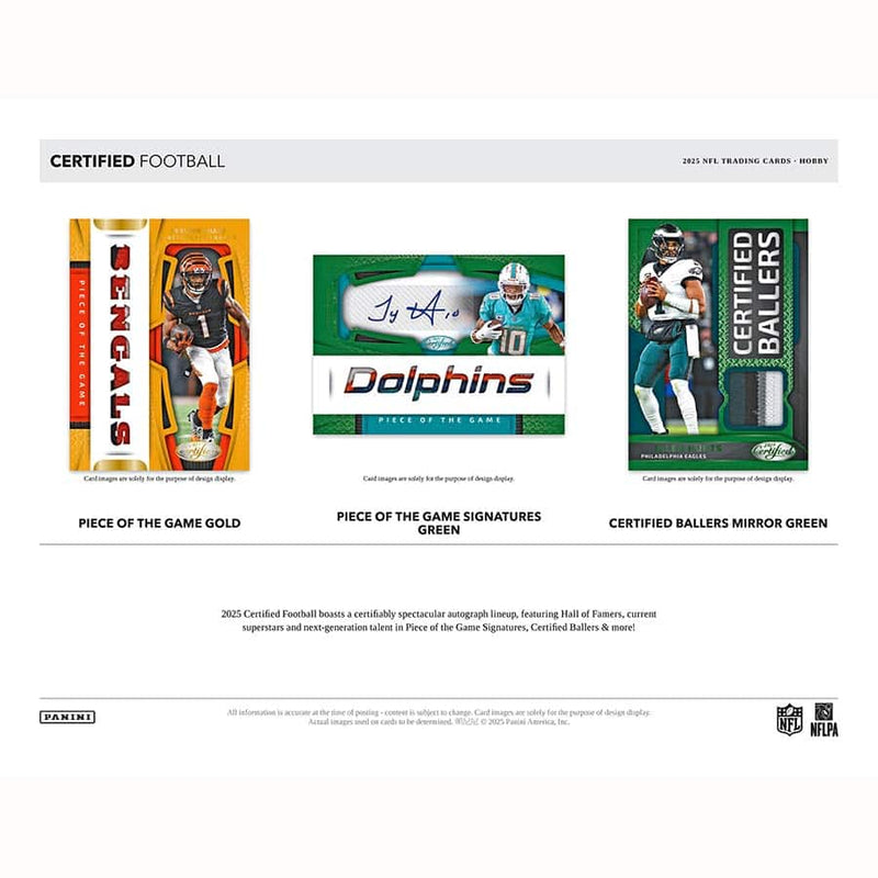Certified Football 2025 - Hobby Box