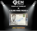 Gem Collection X Slabs Mags Packs - Basketball - TRIPLE THREAT - July edition