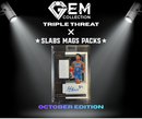 Gem Collection X Slabs Mags Packs - Basketball - TRIPLE THREAT - October edition