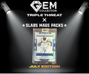 Gem Collection X Slabs Mags Packs - Basketball - TRIPLE THREAT - July edition