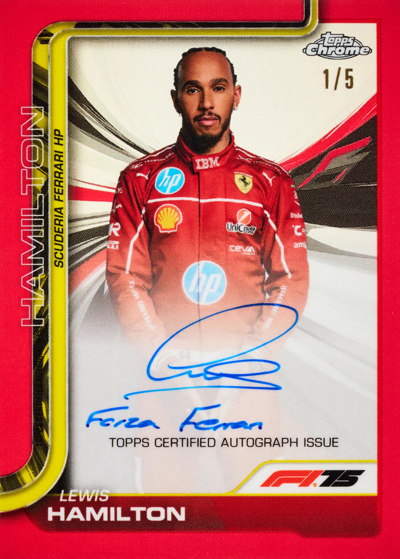 2025 Topps Formula 1 Chrome Hobby Box