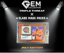 Gem Collection X Slabs Mags Packs - Basketball - TRIPLE THREAT - July edition