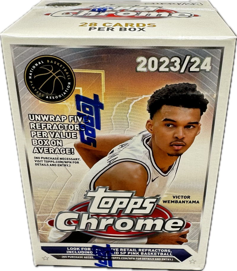 Topps Chrome Basketball 2023-24 Value Box