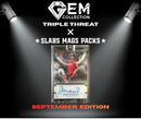 Gem Collection X Slabs Mags Packs - Basketball - TRIPLE THREAT - September edition