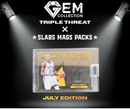 Gem Collection X Slabs Mags Packs - Basketball - TRIPLE THREAT - July edition