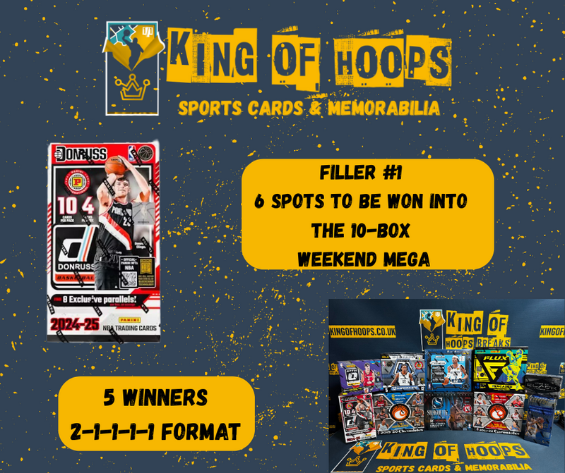 Basketball Break #1738 FILLER #1 for the 10-box Weekend Mega - Random Team Break