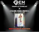 Gem Collection X Slabs Mags Packs - Basketball - TRIPLE THREAT - September edition