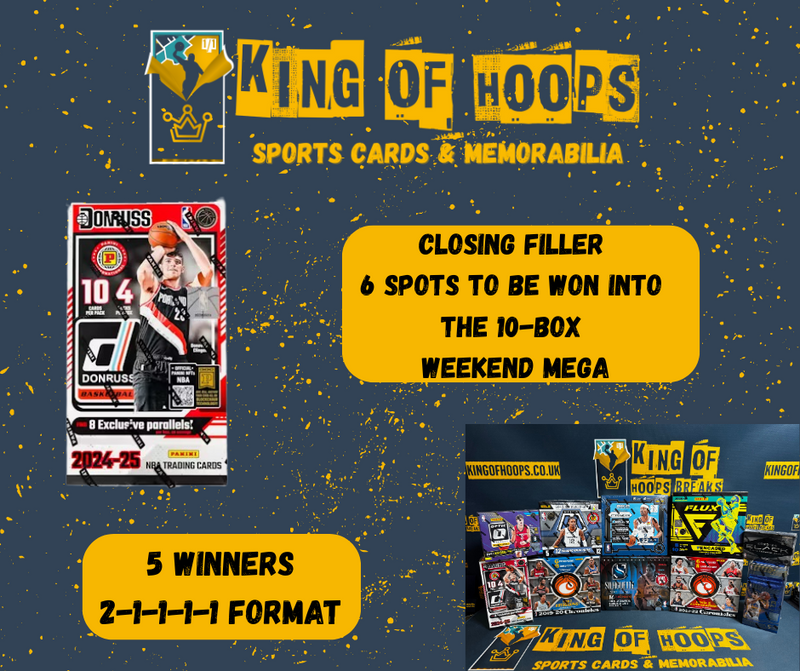 Basketball Break #1739 CLOSING FILLER #1 for the 10-box Weekend Mega - Random Team Break