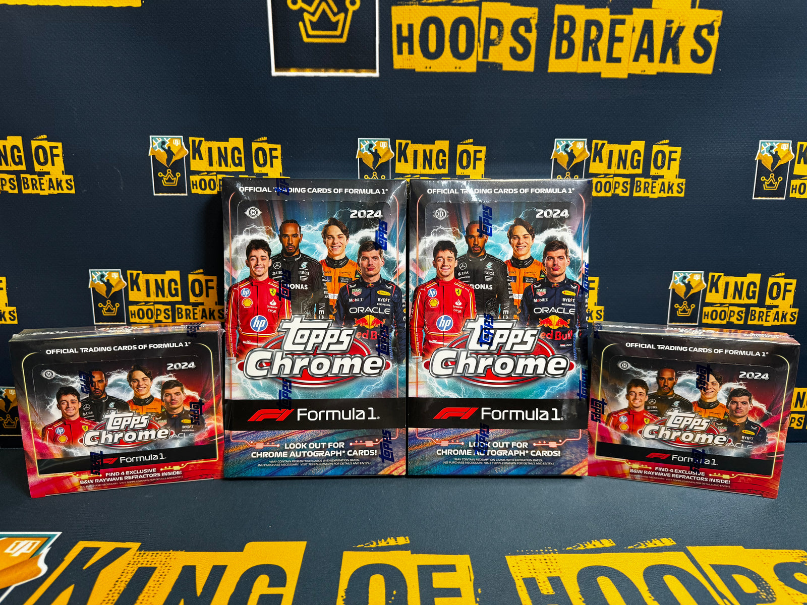F1 Break 023 4box Topps Chrome 2024 mixer Pick Your Team Break