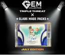 Gem Collection X Slabs Mags Packs - Basketball - TRIPLE THREAT - July edition