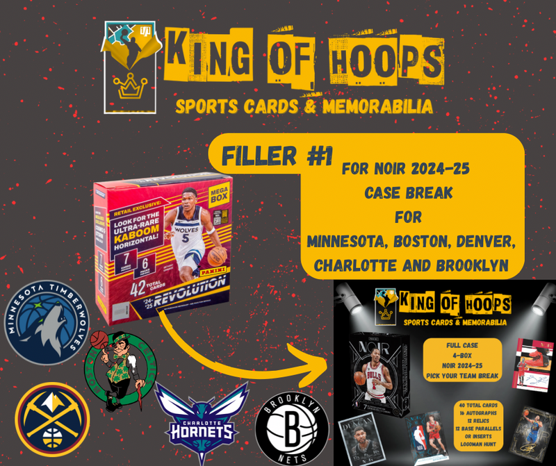 Basketball Break #1728 FILLER #1 for the 4-box Noir case break