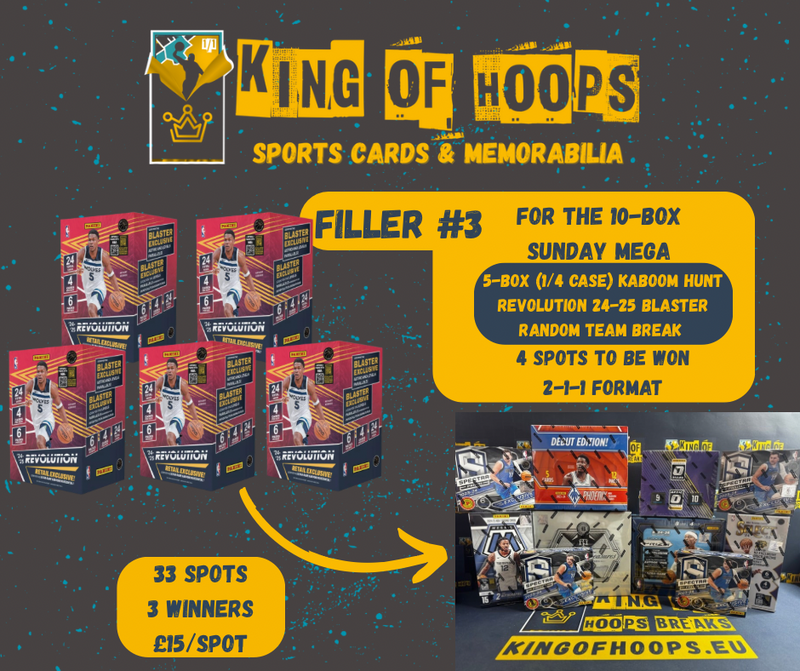 Basketball Break #1743 FILLER #3 for our SUNDAY MEGA Random Team Break