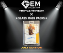 Gem Collection X Slabs Mags Packs - Basketball - TRIPLE THREAT - July edition