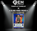 Gem Collection X Slabs Mags Packs - Basketball - TRIPLE THREAT - June edition