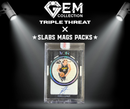 Gem Collection X Slabs Mags Packs - Basketball - TRIPLE THREAT - June edition