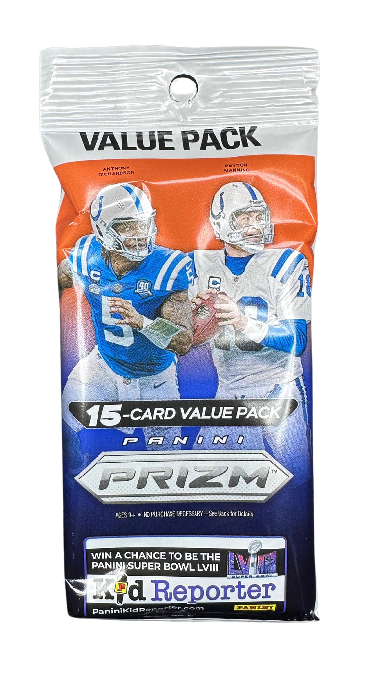 2023 Panini Prizm Football NFL Jumbo Value Pack