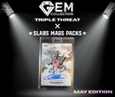 Gem Collection X Slabs Mags Packs - Basketball - TRIPLE THREAT - May edition