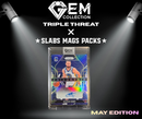 Gem Collection X Slabs Mags Packs - Basketball - TRIPLE THREAT - May edition