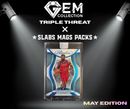 Gem Collection X Slabs Mags Packs - Basketball - TRIPLE THREAT - May edition