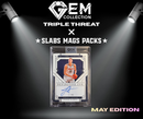 Gem Collection X Slabs Mags Packs - Basketball - TRIPLE THREAT - May edition