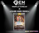 Gem Collection X Slabs Mags Packs - Basketball - TRIPLE THREAT - May edition