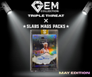 Gem Collection X Slabs Mags Packs - Basketball - TRIPLE THREAT - May edition