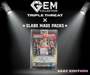 Gem Collection X Slabs Mags Packs - Basketball - TRIPLE THREAT - May edition