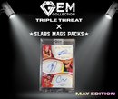 Gem Collection X Slabs Mags Packs - Basketball - TRIPLE THREAT - May edition