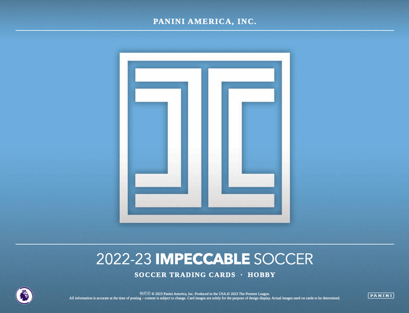 2022/23 Panini Impeccable Soccer Hobby Box