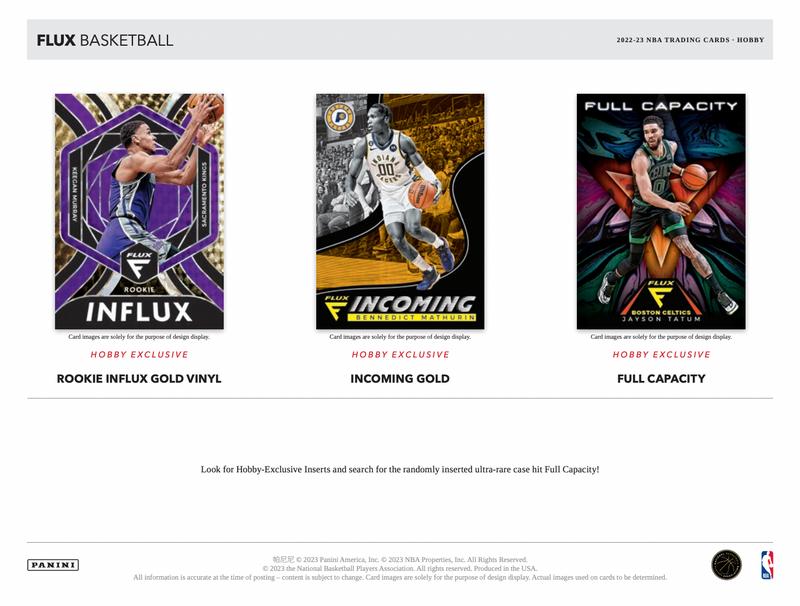 2022/23 Panini Flux Basketball Hobby Box