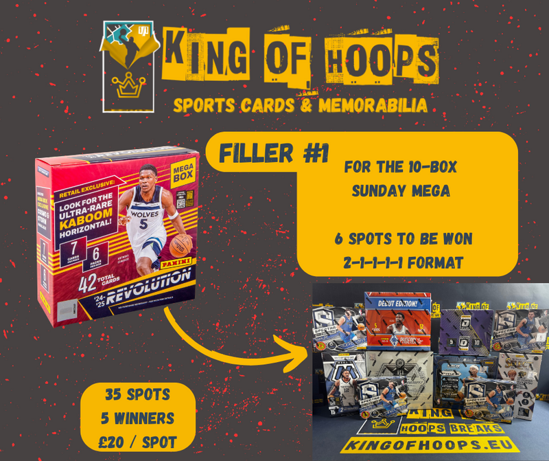 Basketball Break #1741 FILLER #1 for our SUNDAY MEGA Random Team Break